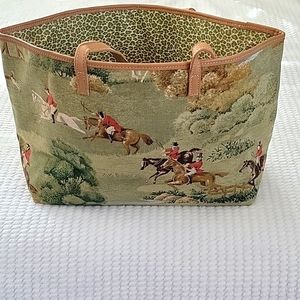 Reversable "Clever Carriage" Handbag